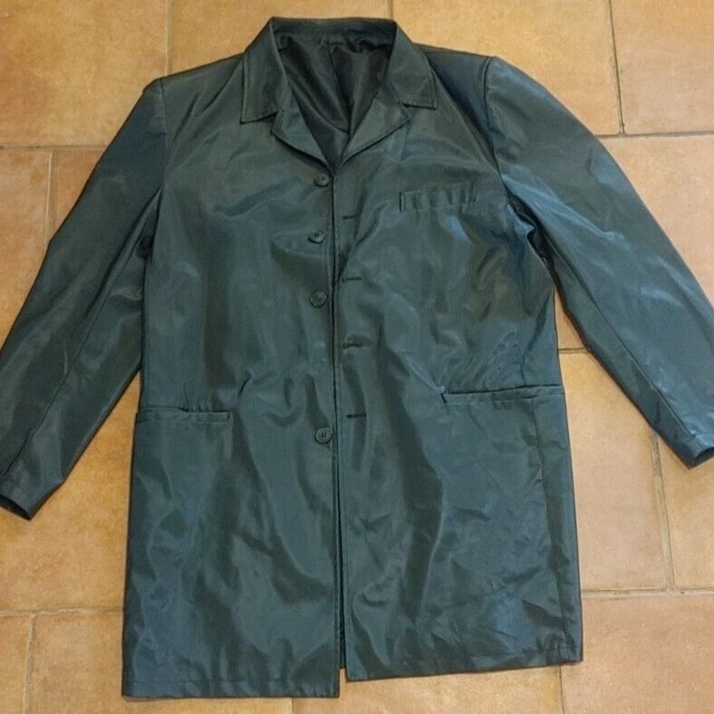Steph Paris France Men's Dress Trench Style Jacket Size XL
